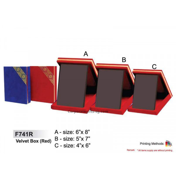 F741R Velvet Box (Red)